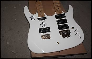 Amazon.co.jp: エレキギター ピックアップ音響鋼鉄弦ジャズホワイト