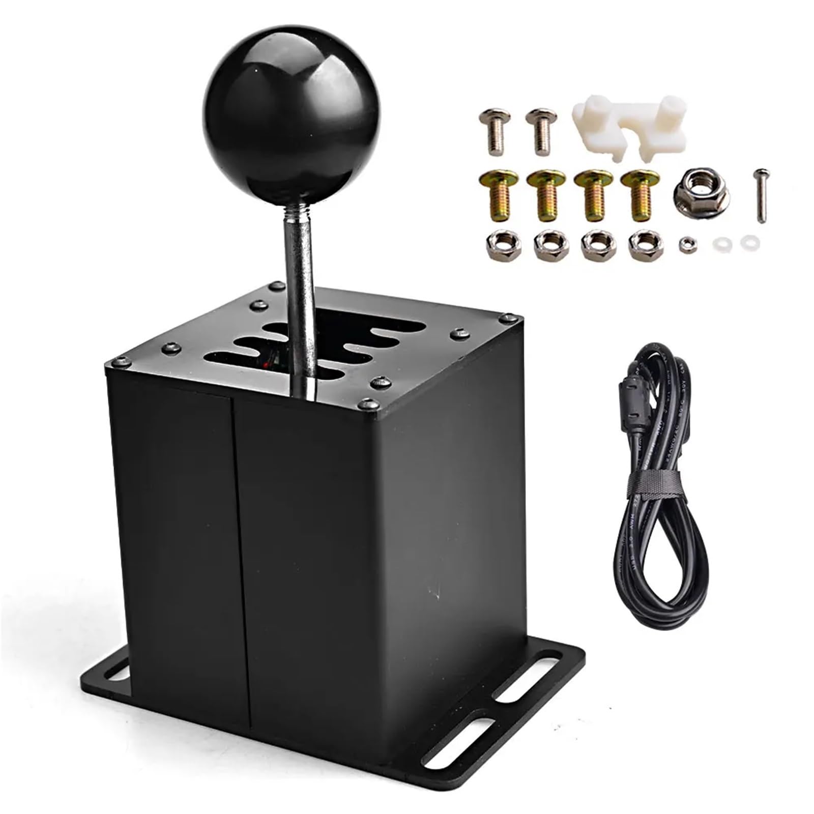 Dźwignia Hamulca Ręcznego Samochodu Czarny 16-bitowy system hamulca ręcznego do gier wyścigowych PC USB SIM Hamulec ręczny do gier wyścigowych Logitech G25/G27/G29 T500