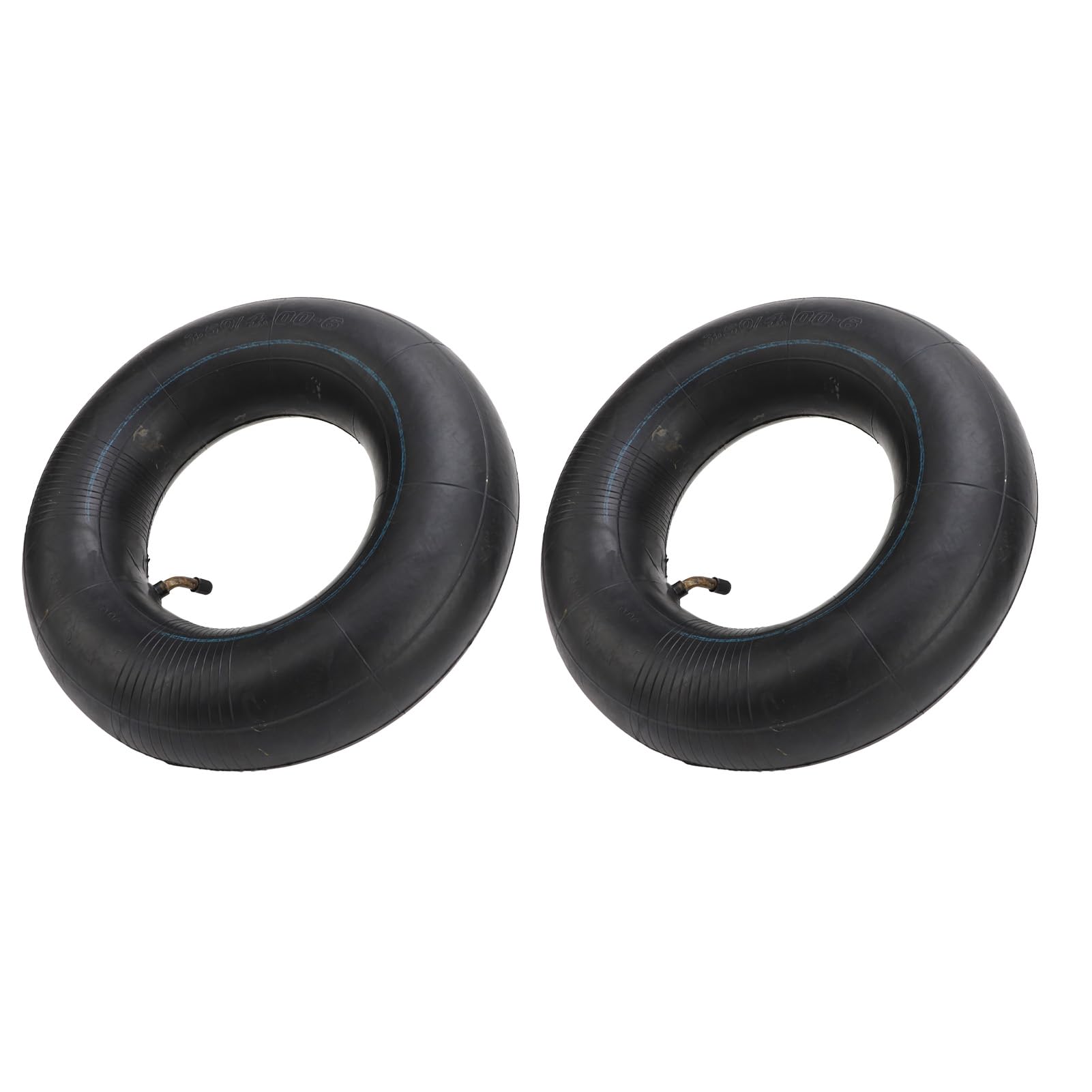 2 Pezzi 3.50/4.00-6 Camera D'aria TR87 Stelo della Valvola Piegato per Kart Che Spingono Carrelli, Camion Manuali ATV, Spazzaneve