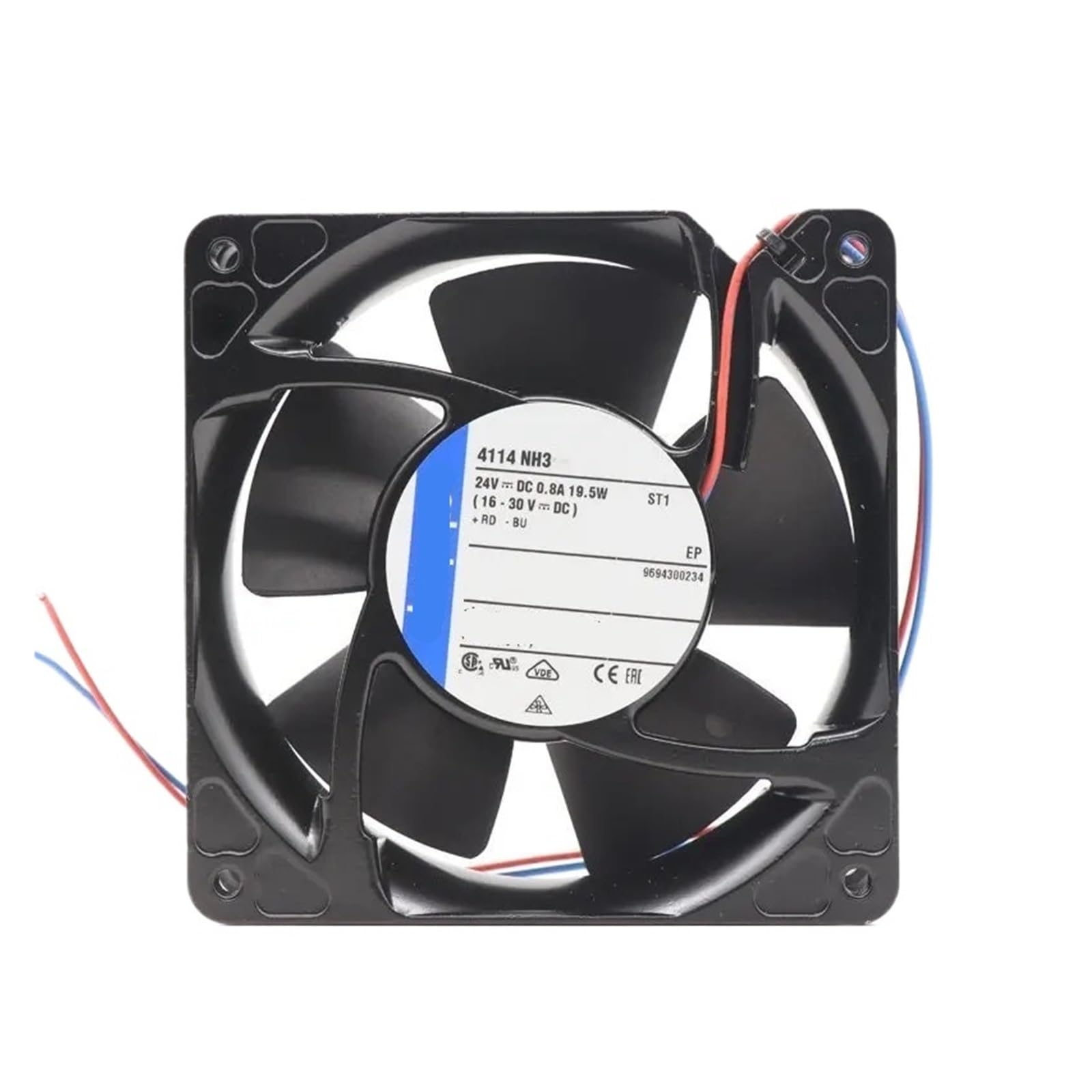 Lzikkgki One Color 4114Nh3 24V Dc 19.5W 0.8A 119 * 119 * 38Mm 12Cm Cooling Fan