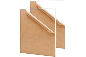KINLINK 24x36 Acrylic Sheets, 1/8inch (3mm) Clear Plexiglass Sheets