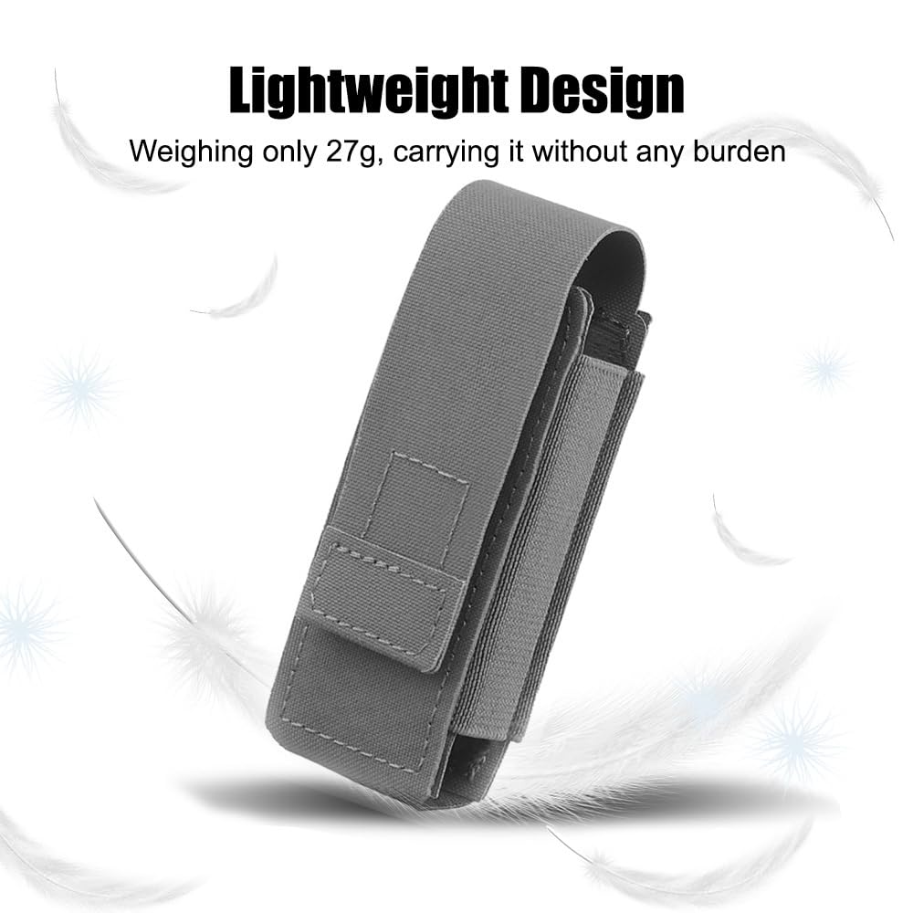 Fondina Per Spray Al Peperoncino - Custodia Da Cintura Con Apertura Superiore, Diametro 4cm - Foto 12