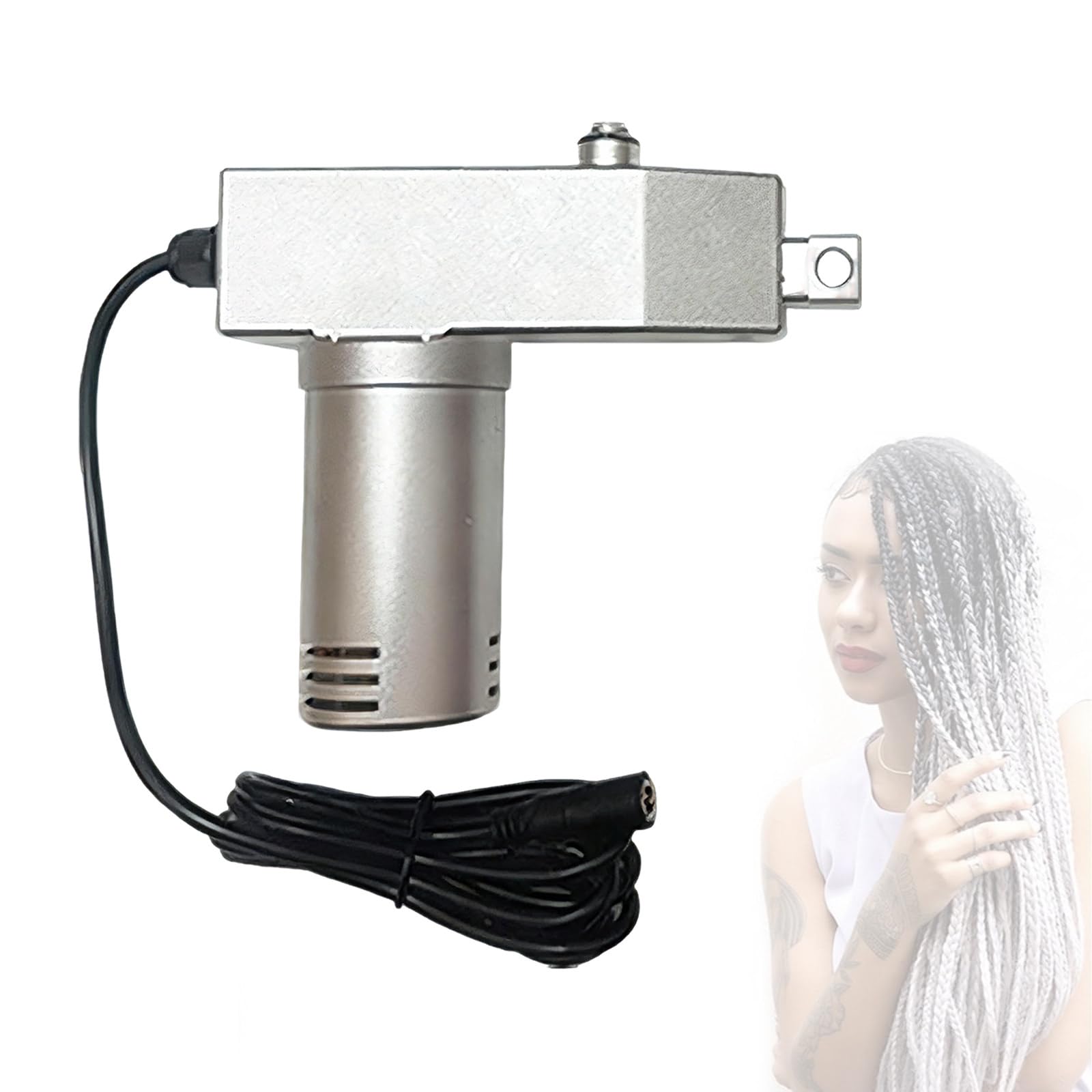 Portable Hair Braider,Dreadlock Machine kit,Fast &amp; Easy DIY Portable Loc Machine for Dreadlock,7 Speed Settings,Suitable for Homes/Hair Salons/Backstage Areas, etc