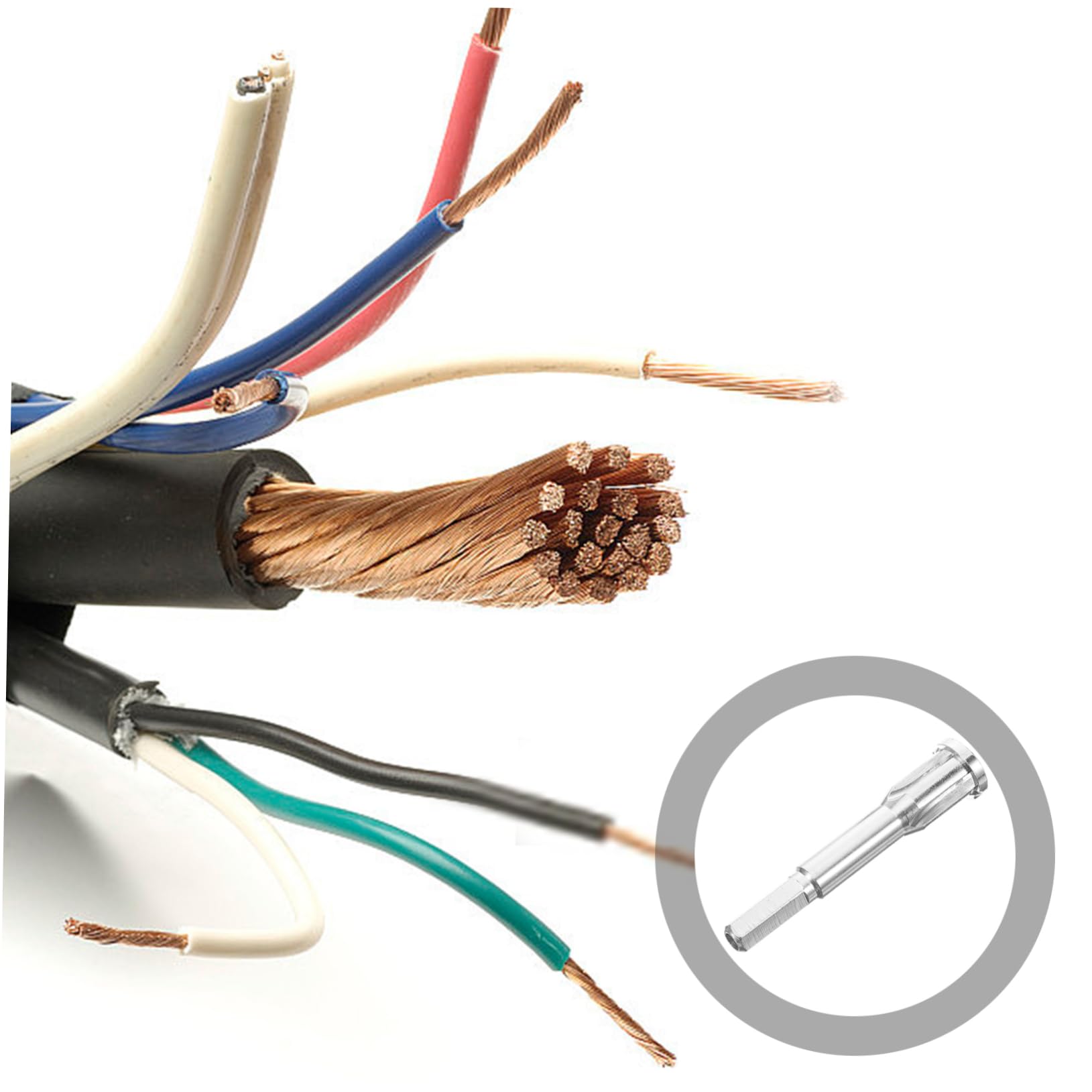 HOMSFOU 10pezzi Strumento Automatico Per Torsione Filo Elettrico Connettore Rapido Per Trapano Facile Da Usare Adatto Per Elettricisti e Lavori Di Cablaggio