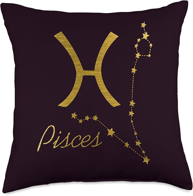 Pisces Throw Pillow