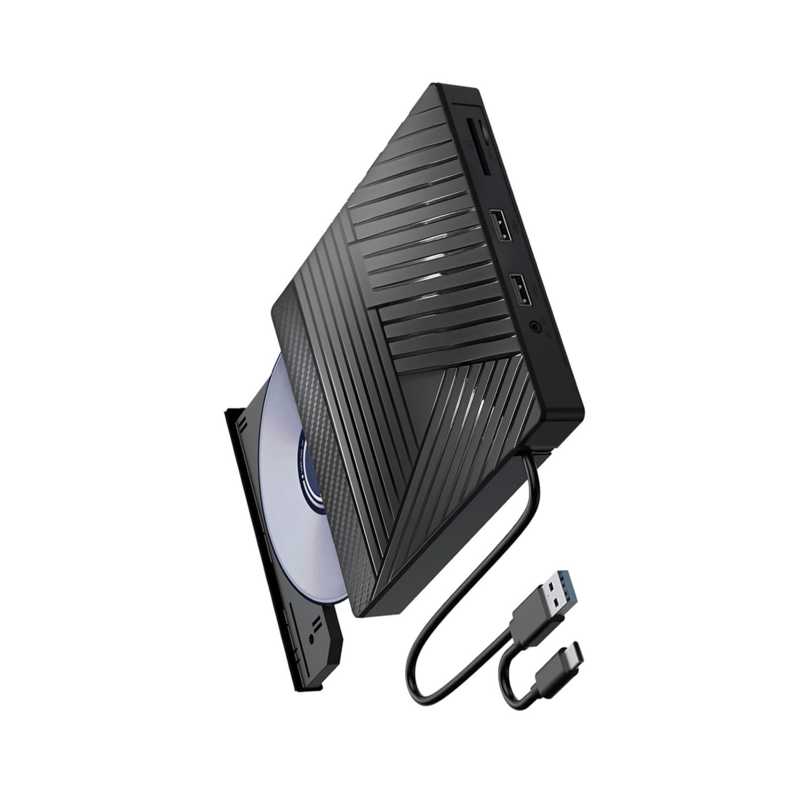 Lecteur de disque externe portable USB 3.0 Type C grande compatibilité - 7