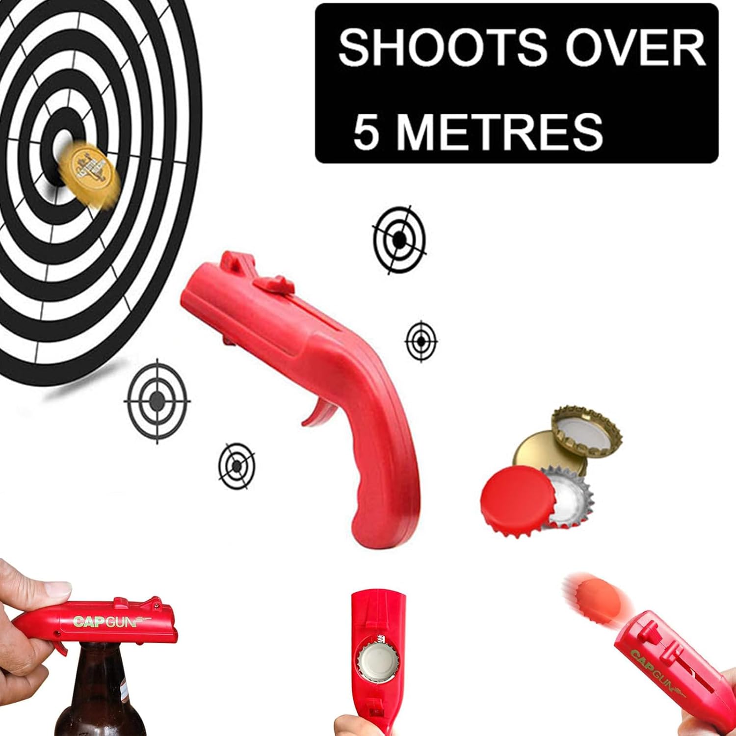 Stylischer Flaschenöffner für Männer: AivaToba Pistolen-Set im Test!