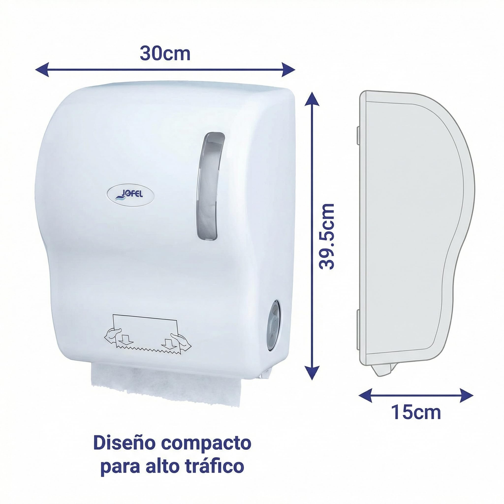 Jofel AG56000 Distributore automatico, bianco