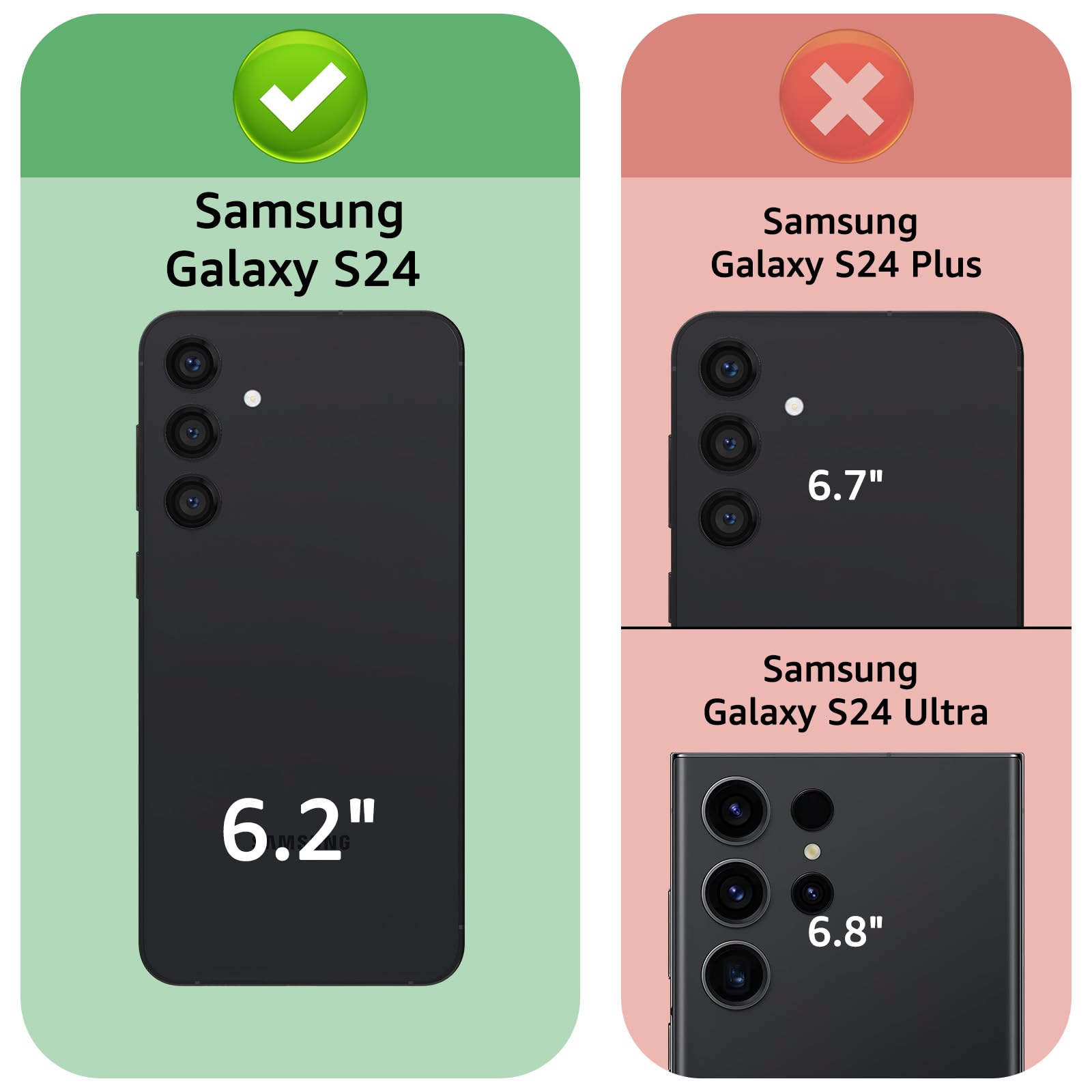 XcaseBar for Samsung Galaxy S24 5G Wallet case with Zipper Credit Card Holder RFID Blocking,Flip Folio Book PU Leather Shockproof Protective Cover Women Men Samsung S24 Phone case Wine Red