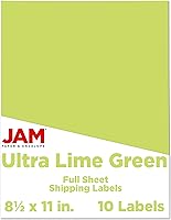 Vista 60 de JAM Paper - Etiquetas de dirección de envío - Envío estándar - 2 x 4 - Blancas - 120/Paquete