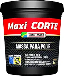 Massa De Polir Polimento Automotivo Base de Agua 1kg Maxi Corte Carro Caminhão Moto
