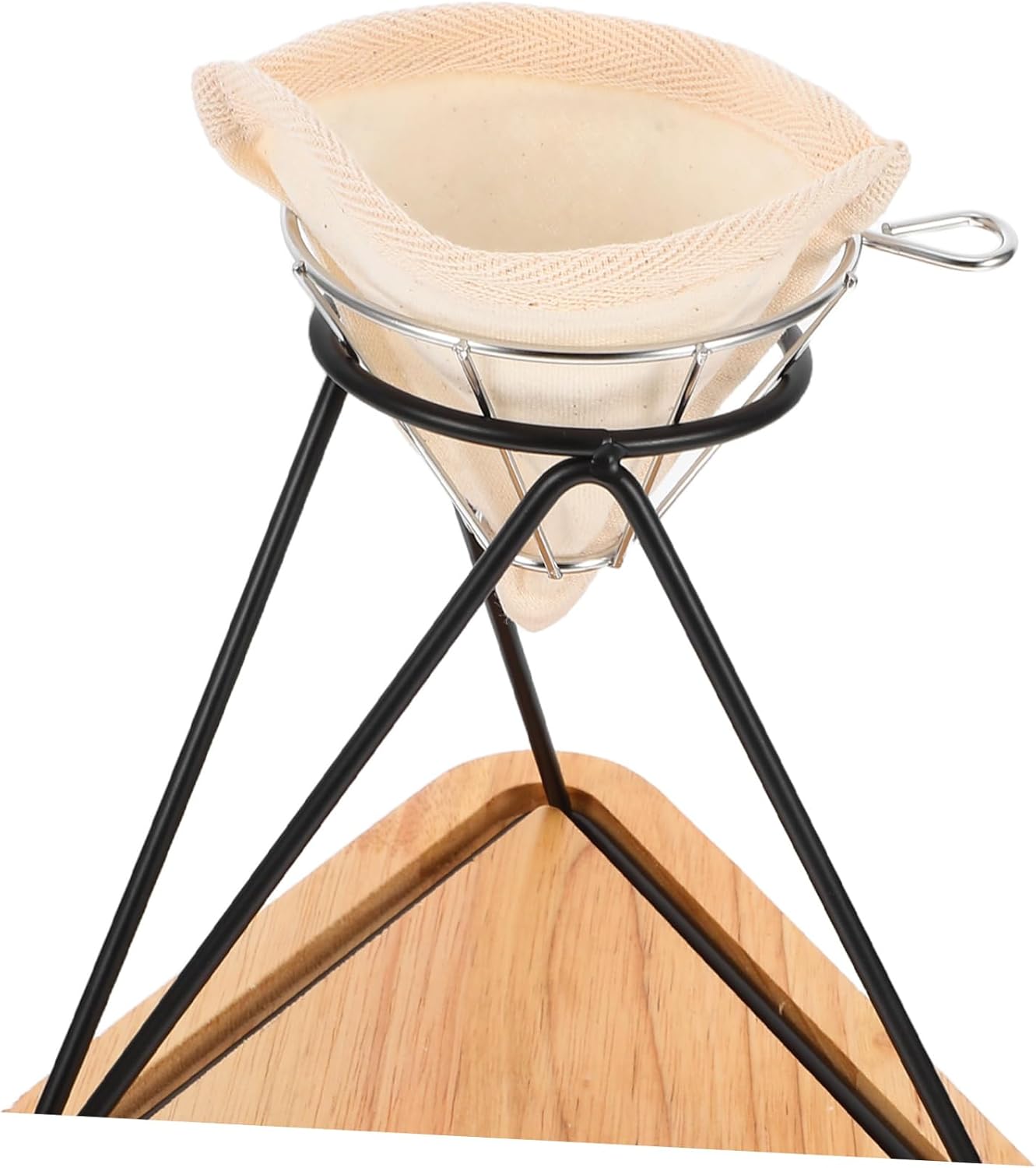 Reusable Manual Pour-over Maker Drip Rack Filter Holder Stainless Steel Dripper Office Home Coffee Filter Stand