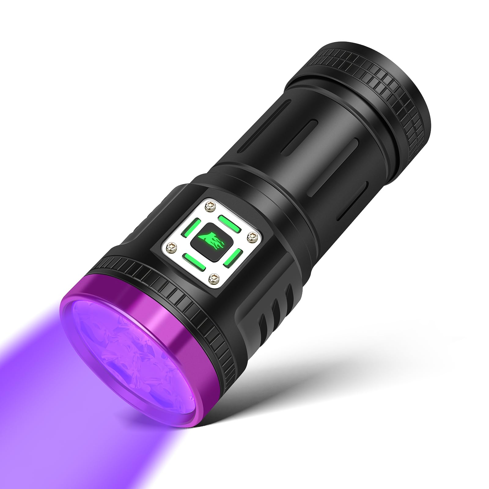 LUXNOVAQ 45W UV Torch USB Rechargeable Blacklight Torch Powerful
