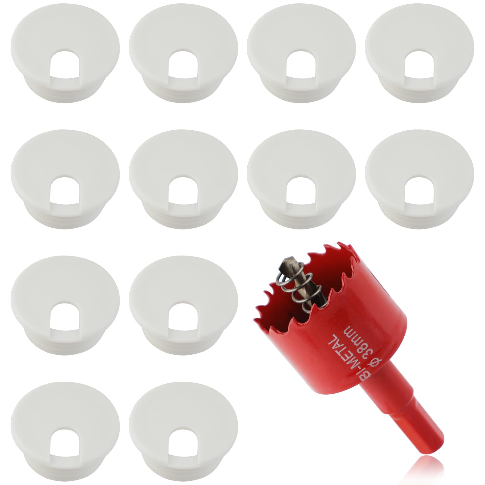 Desk Grommets - Organize Cables & Wire Holes -13 Desk Grommets - Organize Cables & Wire Holes -13