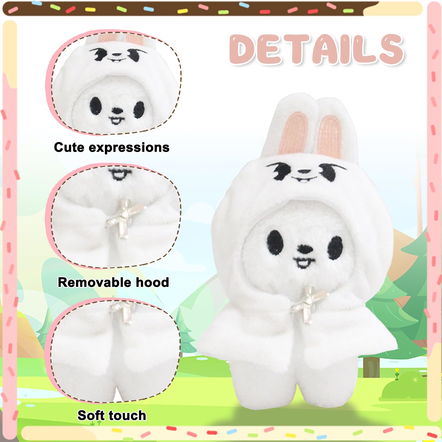 STRAY KIDS · dominATE : celebrATE - SKZOO Keyring Lying Version (Schlüsselring) [Plush Keyring edition] [Wolf Chan] (2026