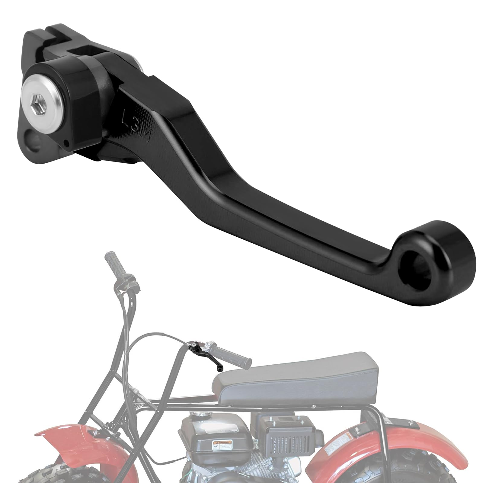 Palanca de freno CNC para mini bicicleta CT200U recambio maneta negra moto