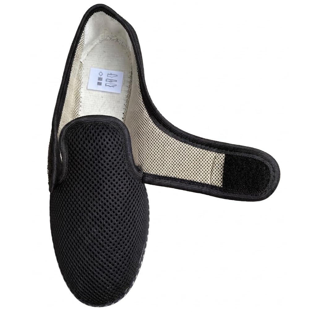 Benessere Pantuflas para hombre de verano, frescas y ligeras, zapatillas de lona de nido de abeja Pinarella SPRIT5 con desgarro Made in Italy