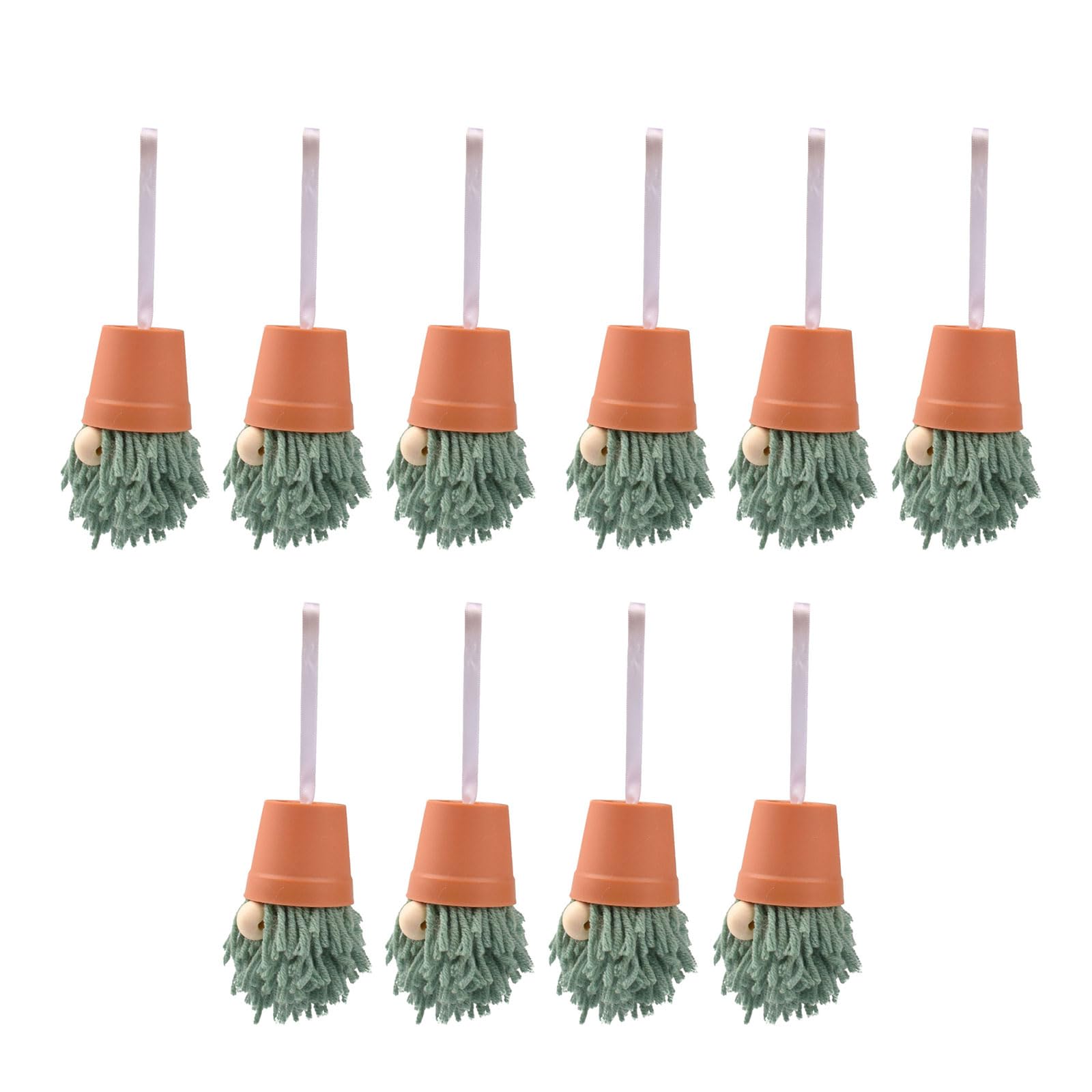 Nucelit Christmas Tree Hanging Gnomes Ornaments 10Pcs Swedish Santa Elves Hanging Pendants Holiday Party Decorations Christmas Figurine