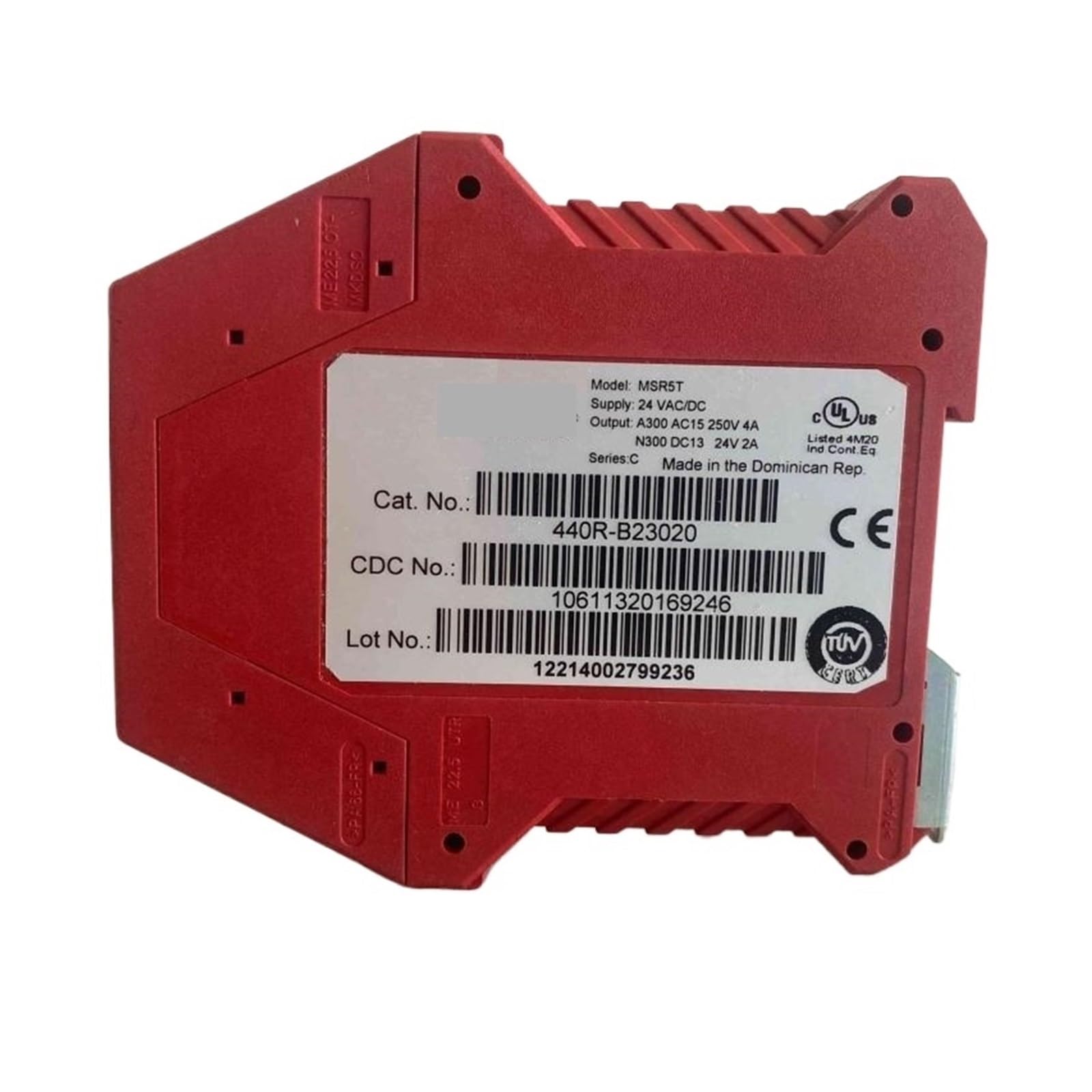ZVQYSGIW 440R-B23020 Relay Module 24VACDC 3n/o 1n/c