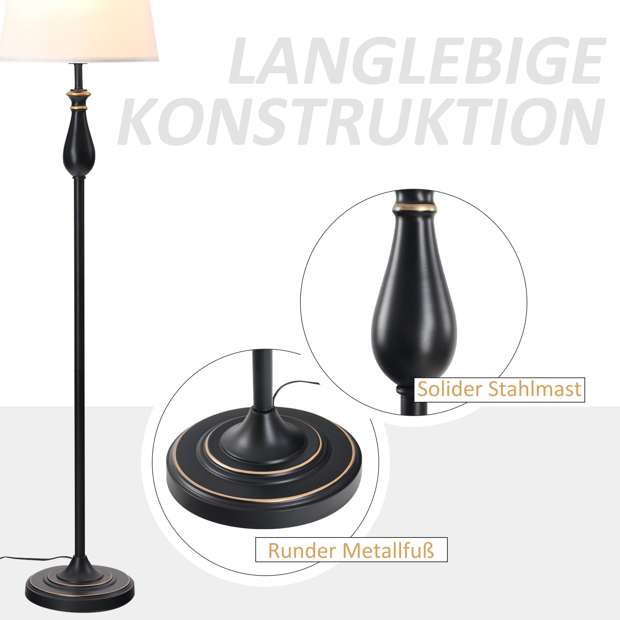 2 Vintage tafellampen porselein lamp voet lampenkappen creme met rozen