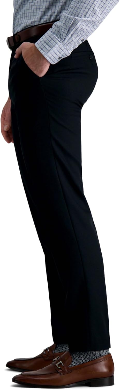 Louis Raphael Mens Slim Fit Stretch Premium Gabardine Dress Pant - Image 3