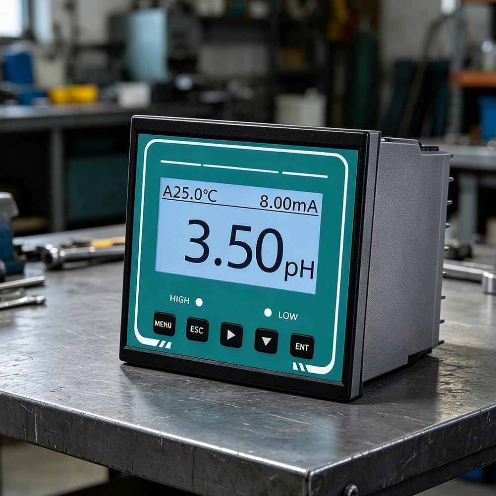 Controlador pH ORP Industrial MIK-PH163S Doble Parámetro