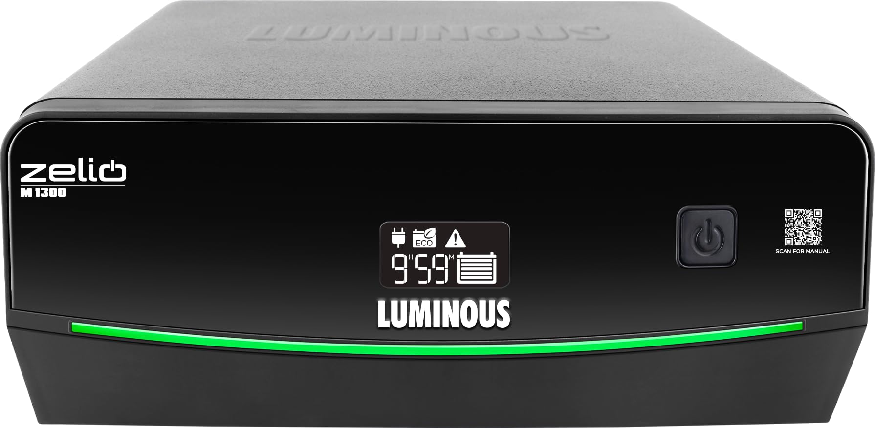 Luminous Zelio M 1300 Sine Wave Inverter Ideal for Home,Office & Shops | 1100VA Inverter | Reliable Power Backup | High Performance| Easy Installation | 36 Months Warranty-image-9
