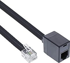 InLine 18832 Modular Extension RJ12 Male / Female 2 m