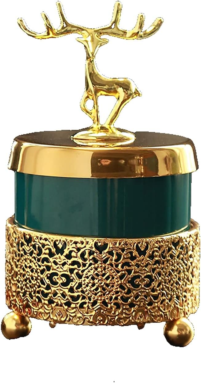 Threeness Vintage Ceramic Ashtray with Lids,Weed Smokeless