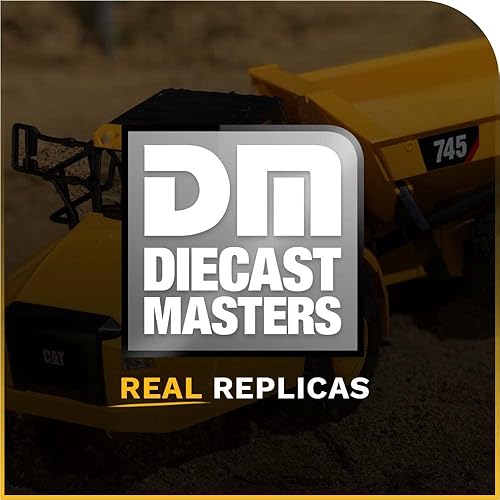 Miniatura 9 de Diecast Masters 1/24 Caterpillar 745 articuló el control de radio del camión hecho del plástico durable 25004