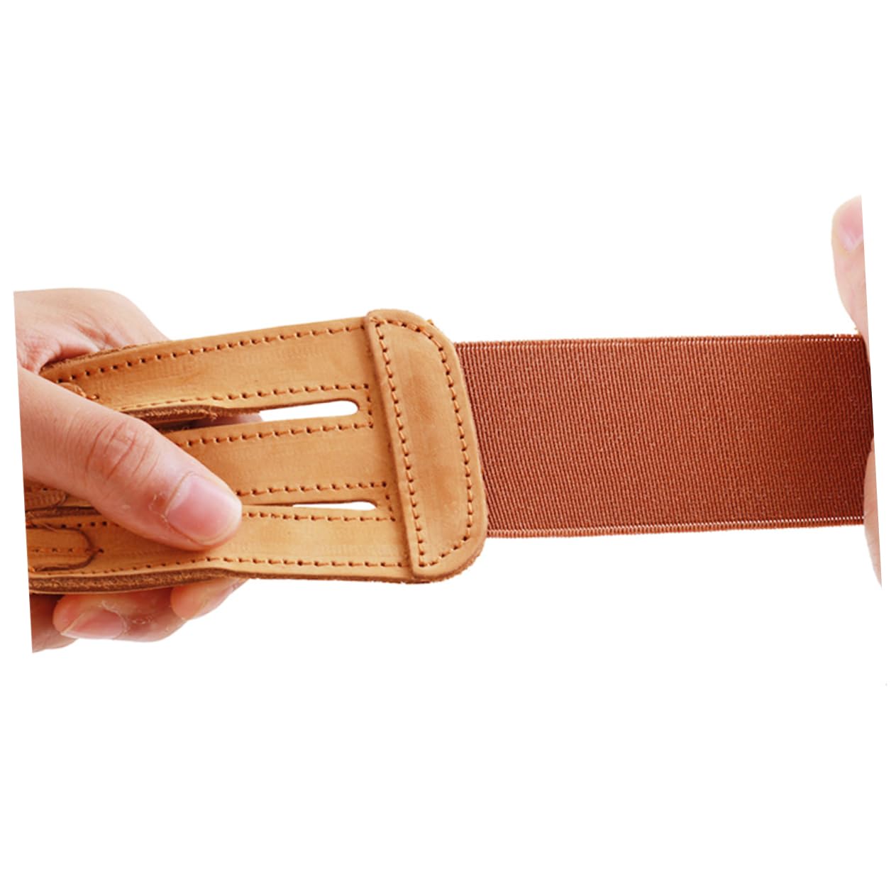 Kisangel Hunting Gear Archery Finger Tabs Right Hand Three-Finger Protection Glove