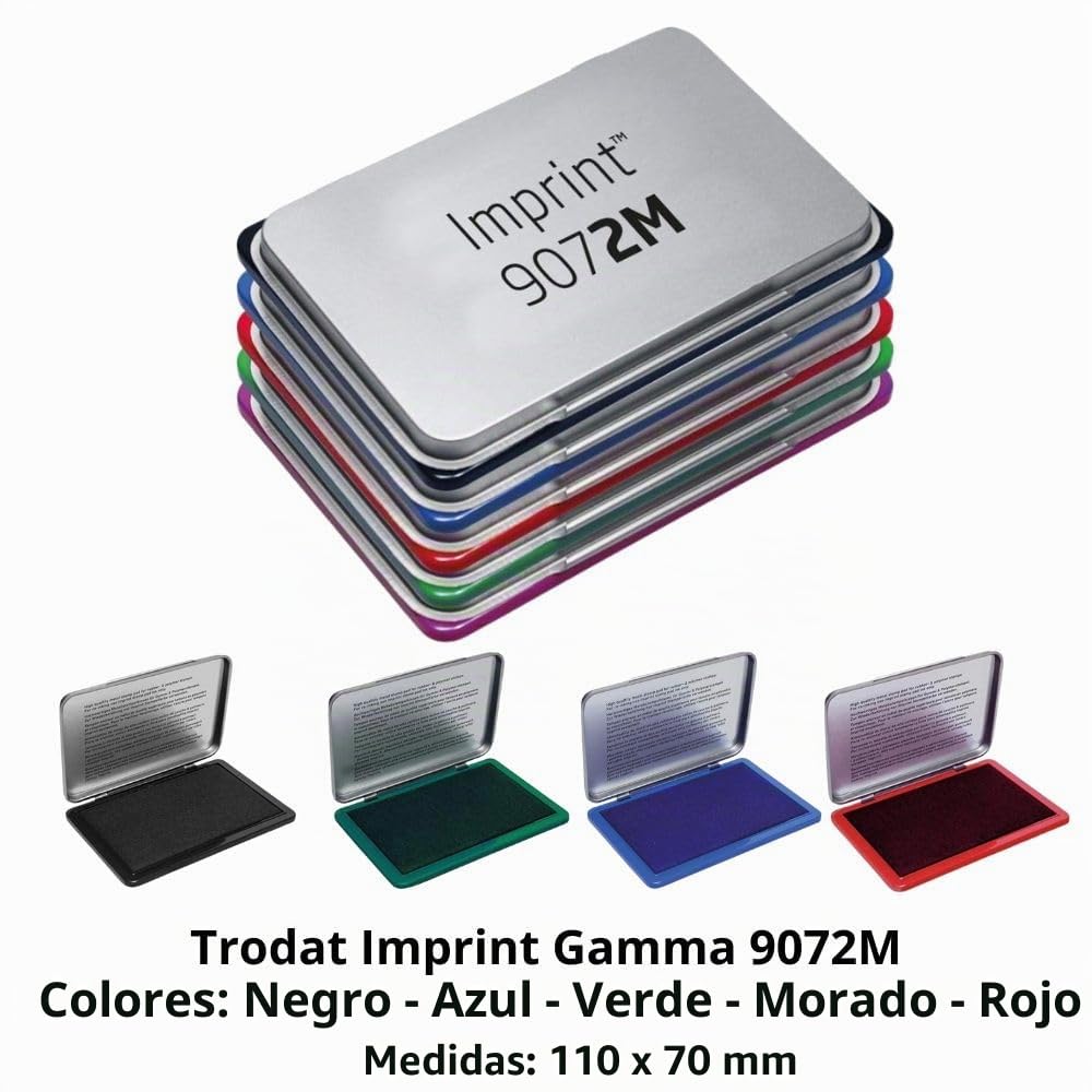 Imprint Tampón 9072/M, Negro