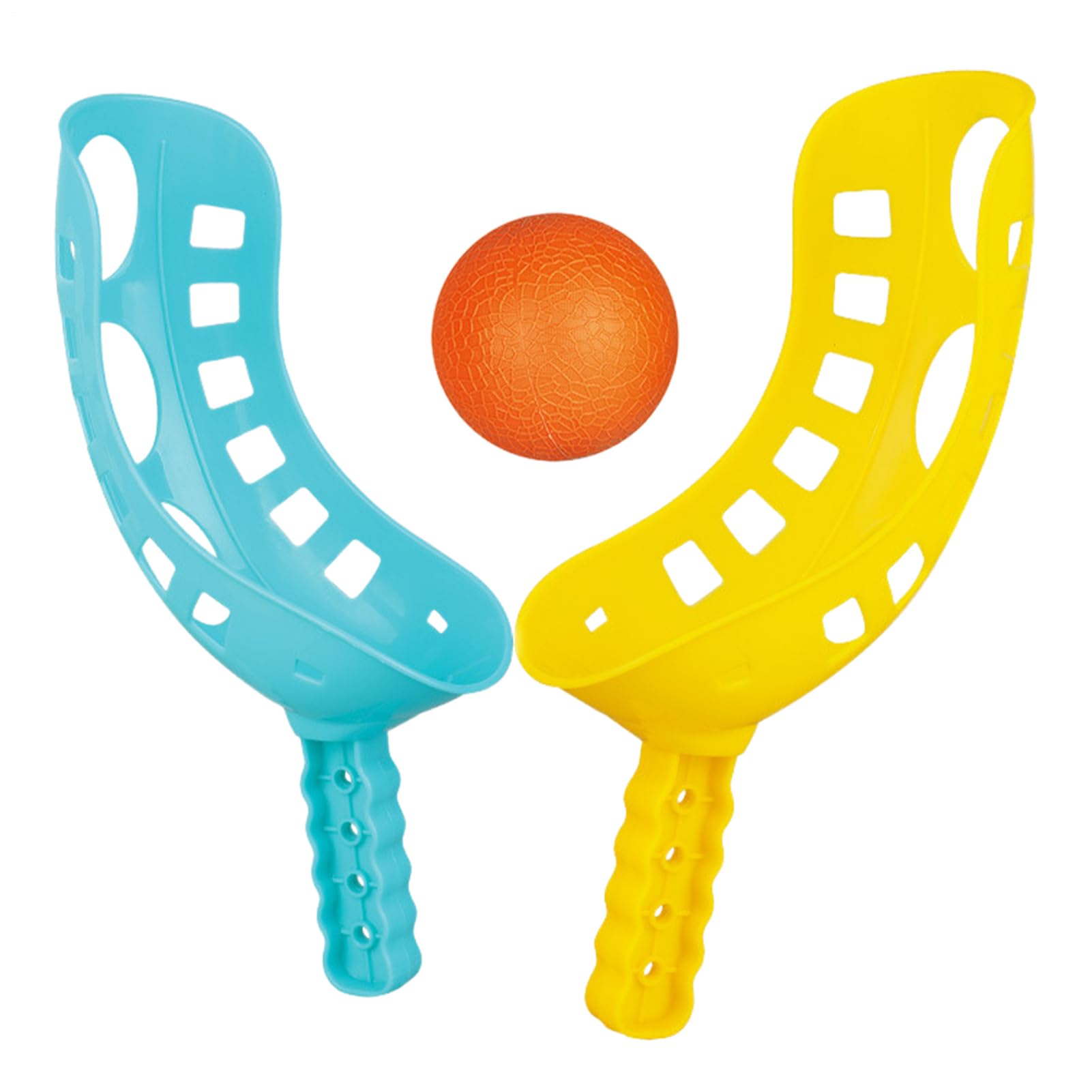 Scoop Ball Game - Toys Outdoor For Kids | 24.5x7x5cm CHILD BAT BAT BALL SET | Fun Lacrosse Racket Game, Easy To Carry Colorful Motor Learning Activities For Boys