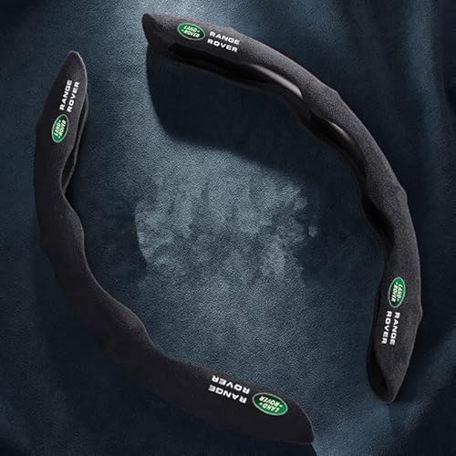 ランドローバー ハンドルカバー ハンドル 保護カバー 90 110 2020 2021 2022 ABS 全シリーズ対応 ステアリングカバー スエード調生地 おしゃれ 汚れ防止 滑り防止 ホイールカバー 内装パーツ 車用 ステアリングカバー 円形 D型 2