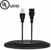 Vista 4 de FITE ON Enchufe de cable de alimentación de CA con certificación UL de 6 pies/5.9 ft para reproductor de CD digital Rega Apollo-R Apollo