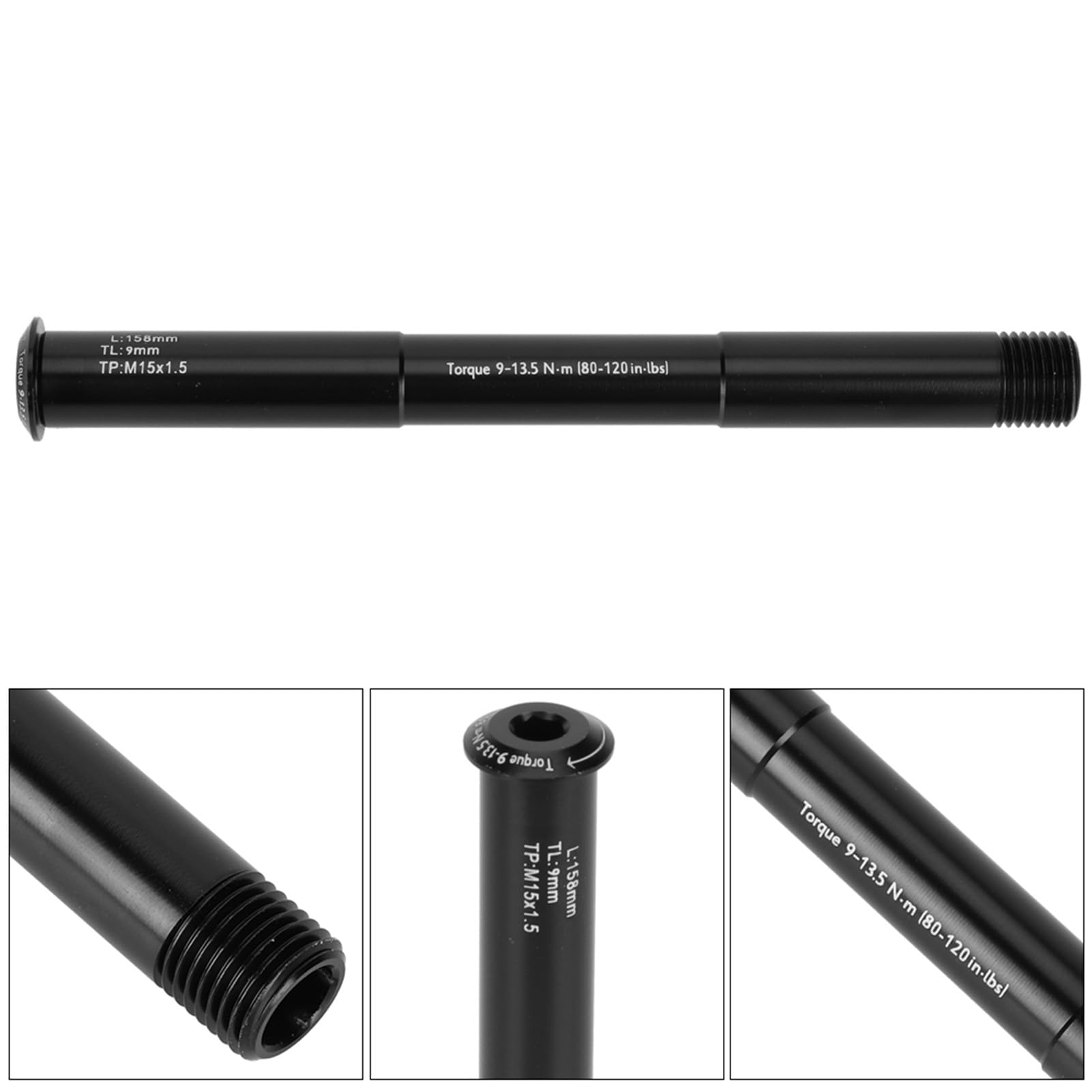 horquilla para bicicleta, rueda delantera con eje de 15 mm