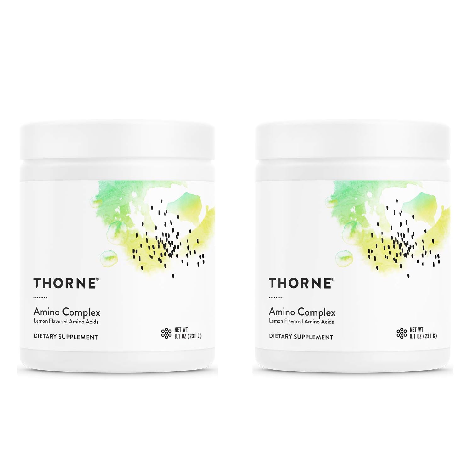 Thorne Research - Amino Complex - Lemon Flavor - 7.7 oz - 2 Pack