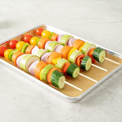 Miniatura 4 de Restaurantware Robata - Pinchos para asar de 11.8 x 1.6 pulgadas, 100 pinchos resistentes  Pinchos de bambú desechables congelables para verduras,