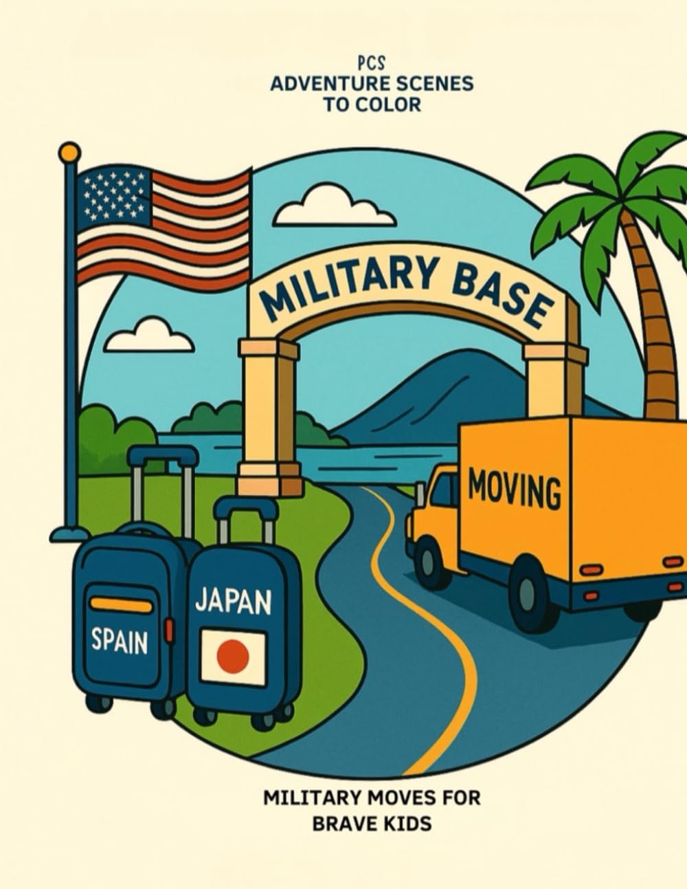 PCS Adventure Scenes to Color: Military Moves For Brave Kids