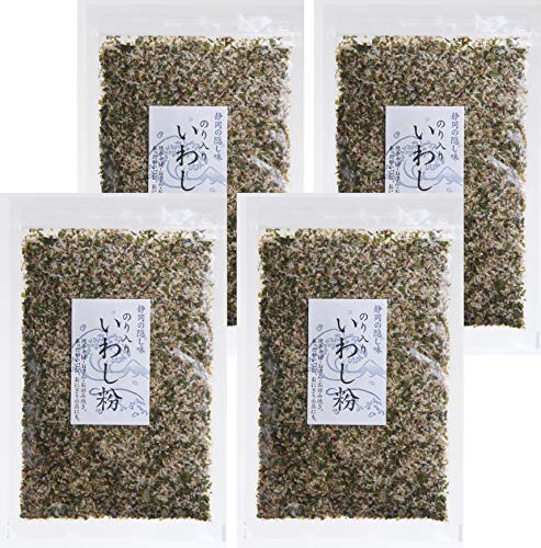 カネジョウ だし粉 のり入りいわし粉 45g×4袋セット 国産 無添加 静岡おでん 富士宮やきそば 静岡 カルシウム いわし粉