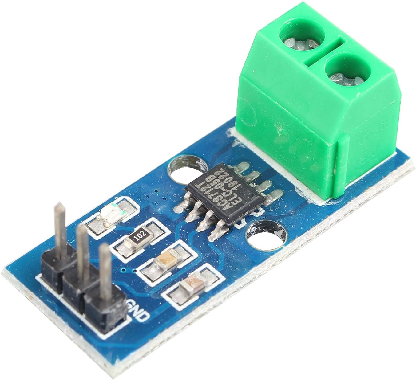 HALJIA ACS712 ACS712ELC-05B 5A Range Current Sensor Module Board Compatible with Arduino