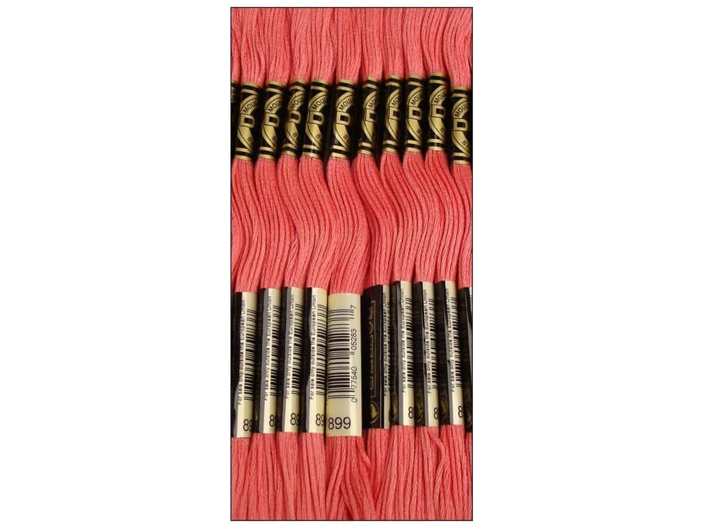 DMC6 - Strand Embroidery Cotton 8.7 Yard - Medium Rose (Pack of 12)