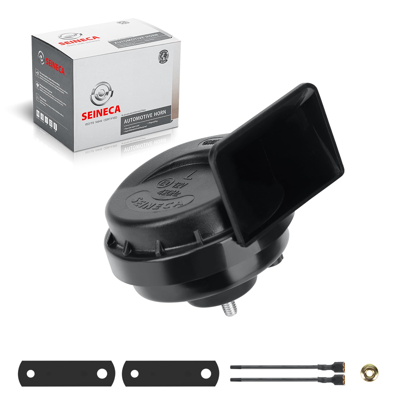 Amazon.com: SEINECA Car Horn Loud Waterproof High-Tone 520HZ