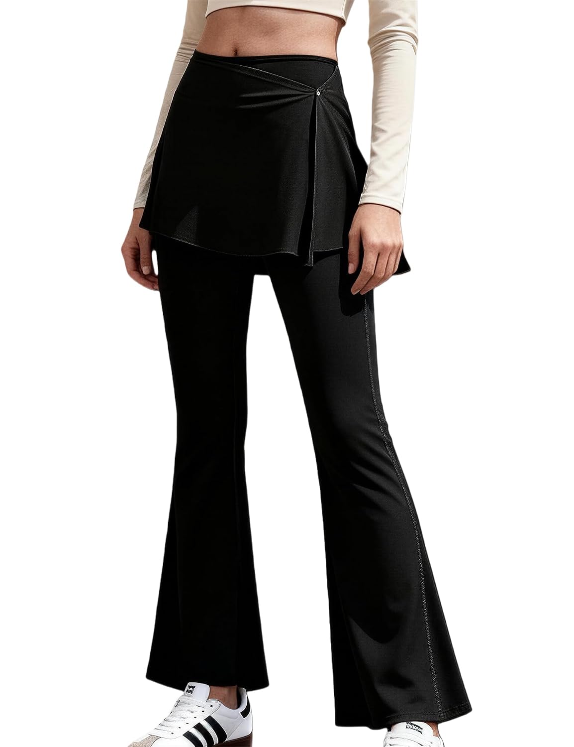 Venzina® High Waist Tummy Control Yoga Pants for Women - Super Soft Squat Proof Leggings with 4- Way Stretch for Gym, Runn...