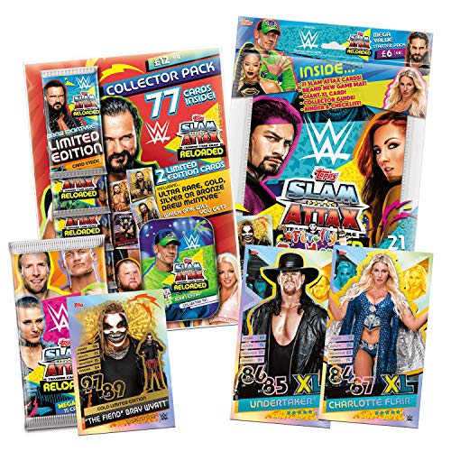 Topps WWE Slam Attax Reloaded 2020 Online Exclusive Starter Bundle