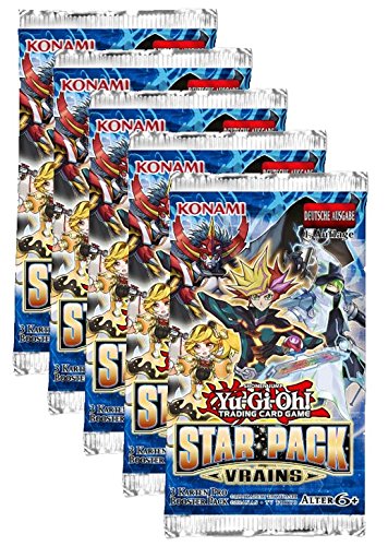 Preisvergleich Produktbild CAGO Yugioh - Star Pack VRAINS - Booster - Deutsch (5 Booster)