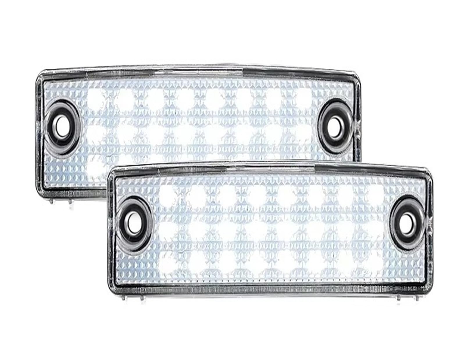Luz LED para placa matrícula coche Toyota 4Runner 1996 a 2022 blanca 2Uds 7