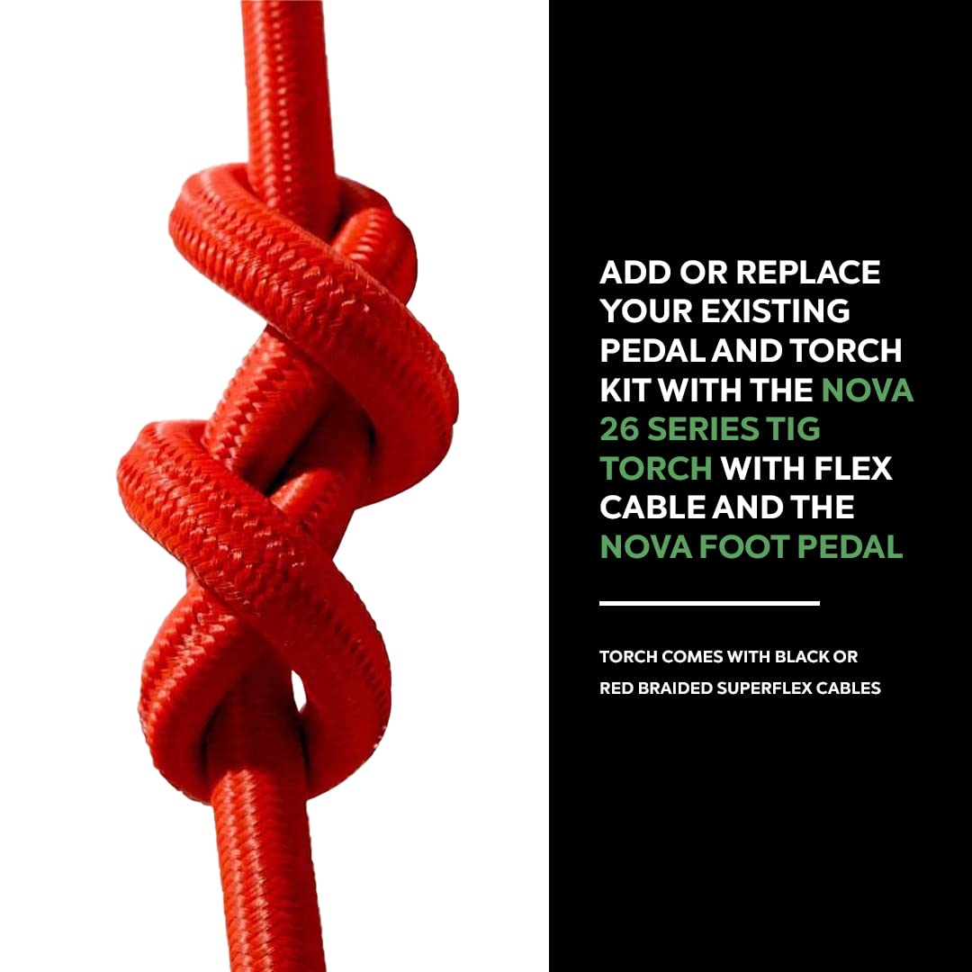 NOVA Tig Kit Accessory Kit compatible with Everlast PowerTIG 200DV