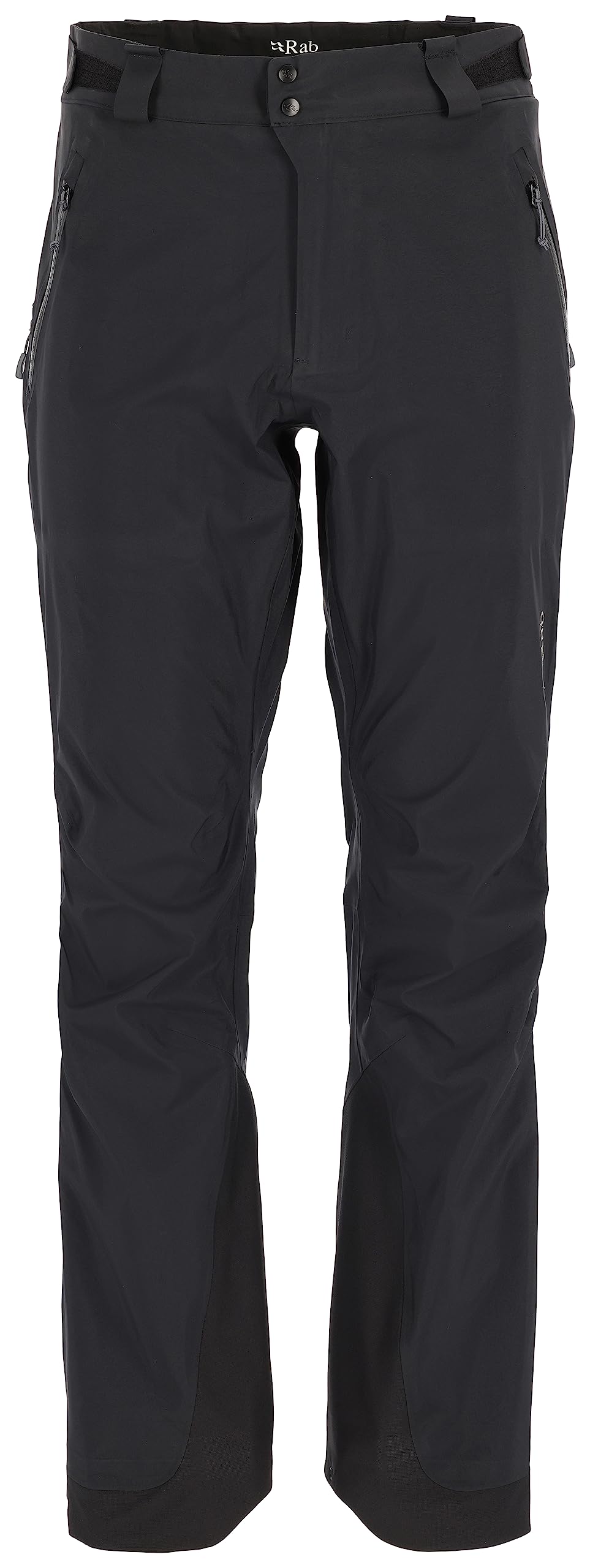 Rab Men's Latok GTX Pants Gore-Tex Waterproof Breathable Pants for Winter Trekking & Mountaineering - Black - Small