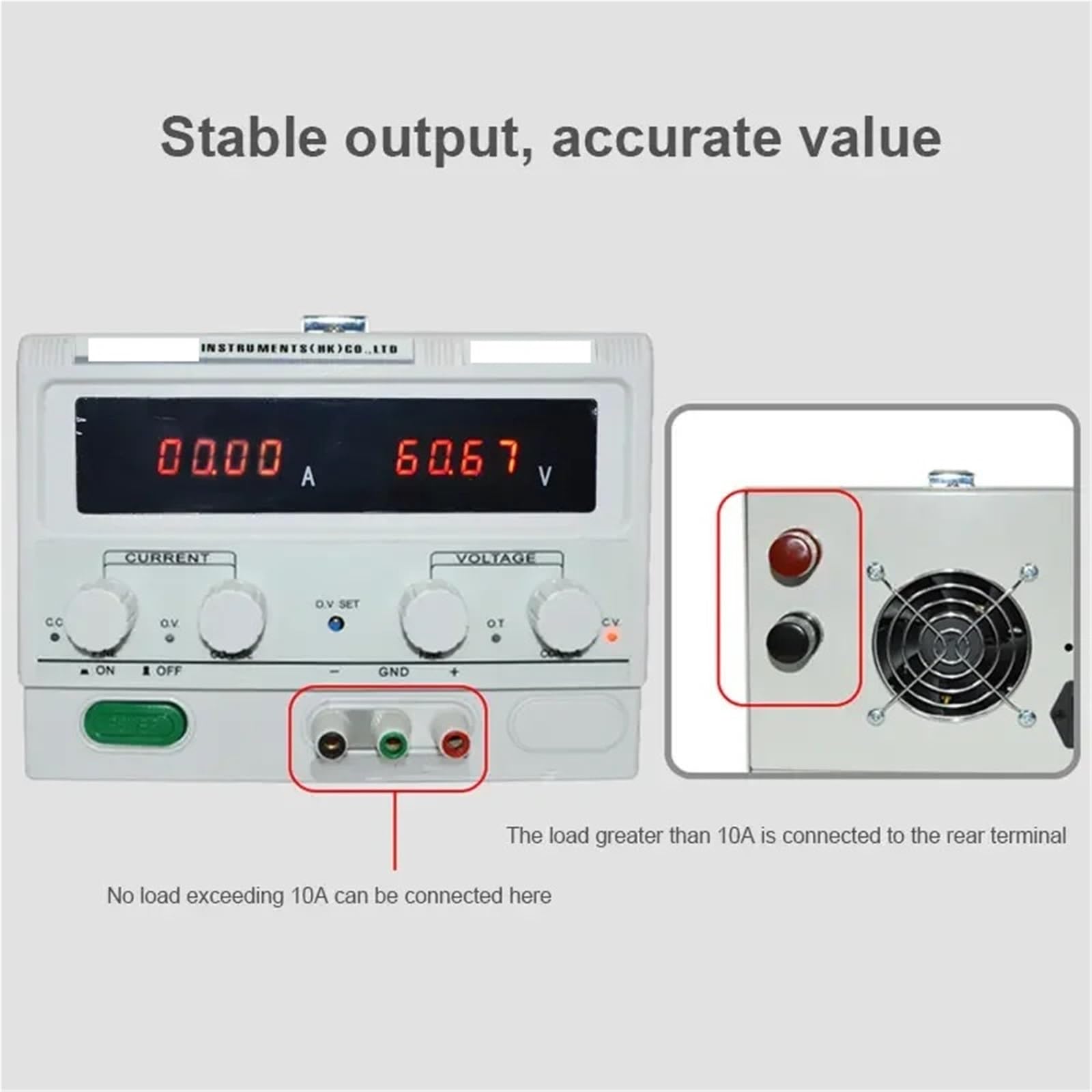 alimentazione elettrica del laboratorio, Alimentatore da banco ad alta potenza, digitale, regolabile, a commutazione regolata, CC variabile(LW-1550KD)